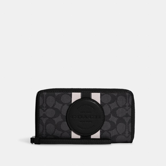 Coach Bags Nwt Coach Outlet Dempsey Large Phone Wallet In Signature